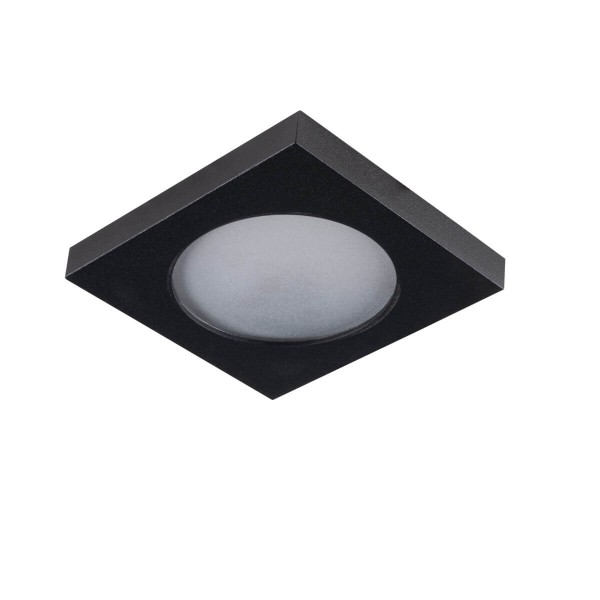 Kanlux Einbau-Downlight, Einbauleuchte FLINI IP44 Gx5,3/GU10 Schwarz IP44/20 33120