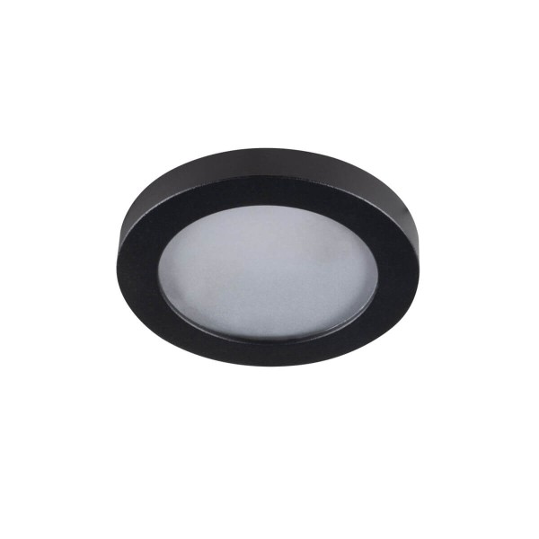 Kanlux Einbau-Downlight, Einbauleuchte FLINI IP44 Gx5,3/GU10 Schwarz IP44/20 33122