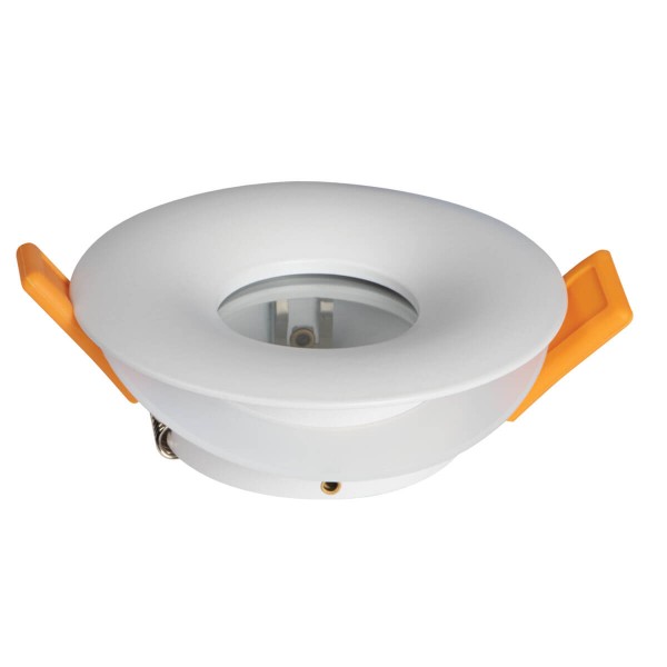 Kanlux Einbau-Downlight, Einbauleuchte DROXY IP65 GX5.3/GU10 Weiß IP65/20 33125