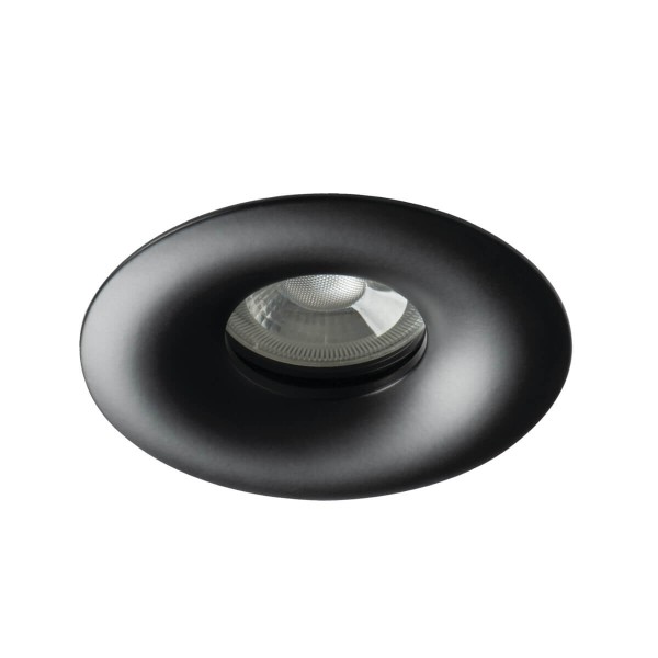 Kanlux Einbau-Downlight, Einbauleuchte DROXY IP65 GX5.3/GU10 Schwarz IP65/20 33126