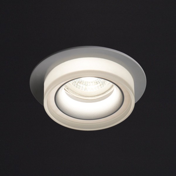 Kanlux Einbau-Downlight, Einbauleuchte LONVI Gx5,3/GU10 Weiß 35741