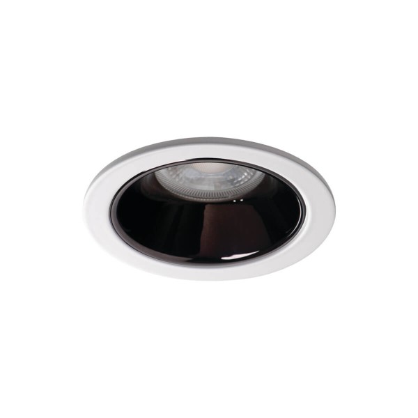 Kanlux Einbau-Downlight, Einbauleuchte GLOZO DSO Gx5,3/GU10 Schwarz/Weiß 36219