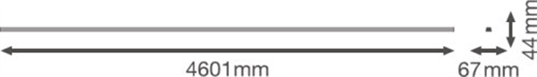 Ledvance TruSys Energy Rail 4500 5X2,5 LED Schienenstrahler 4058075100336