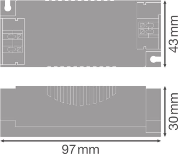 LEDVANCE LED Treiber PHASE-CUT PERFORMANCE -13/220-240/350 dimmbar 4058075239814