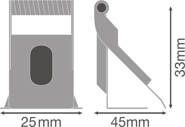 LEDVANCE LED Panel Recessed Mount CLIPS VAL 4x für Gipskarton-Einbau 4058075409859