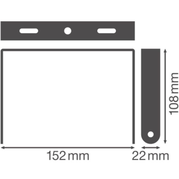 LEDVANCE HIGH BAY COMPACT Haltebügel 133W 4058075715295