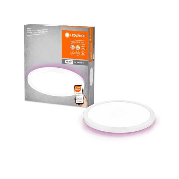 LEDVANCE LED Rundleuchte Smart+ Orbis Ceiling 23,5cm White RGB + TW Dimmbar RGBTW Farbwechsel / steuerbare Lichtfarbe 4058075752719