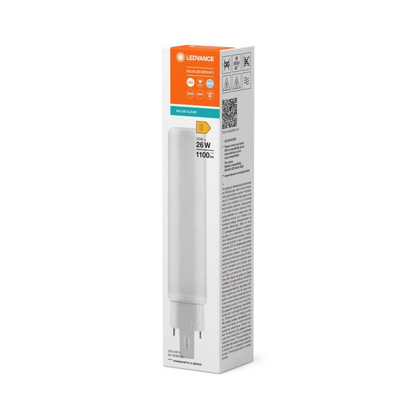 LEDVANCE DULUX LED HF EVG & AC MAINS 230V-direkt 10W 840 G24Q-3 G24q-3 1100lm 4000K neutralweiss wie 26W 4058075822030