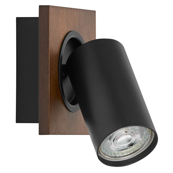 LEDVANCE LED Deckenleuchte DECOR SPOT MERCURY BLACK 1x3.4W 927 DIM Dimmbar Warmweiss 4058075828049