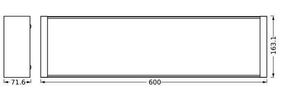 LEDVANCE Office Line Double Wrap 60cm 20W 840 Fernbedienung 2300lm 4000K neutralweiss dimmbar 4058075830912