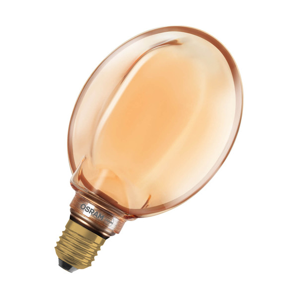 OSRAM LED Lampe VINTAGE 1906 CLASSIC GLOBE O - SHAPE Filament 4W 818 Gold E27 Dimmbar Warmweiss 4058075846029