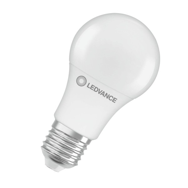 LEDVANCE LED CLASSIC A 8.5W 827 gefrostet E27 Lampe 806lm 2700K warmweiss wie 60W 4099854049088