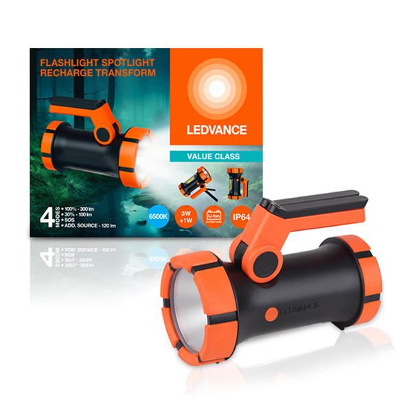 LEDVANCE LED Taschenlampe FLASHLIGHT SPOTLIGHT TRANSFORM SPOTLIGHT TRANSFORM Neutralweiss 4099854175763