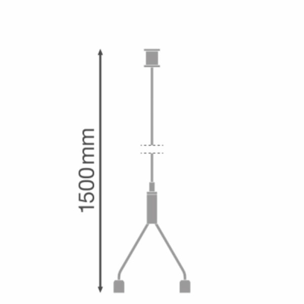 LEDVANCE LN INV SUSP. WIRE Seilaufhängung 4099854323980