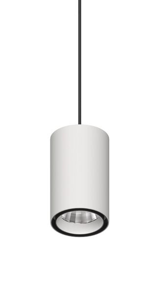 Ledxon PL1 LED Pendelleuchte 25W Weiß/Silber 2700K Spezial-Farbspektrum für Käsetheken und Backwaren 2835Lm 92Ra 50°