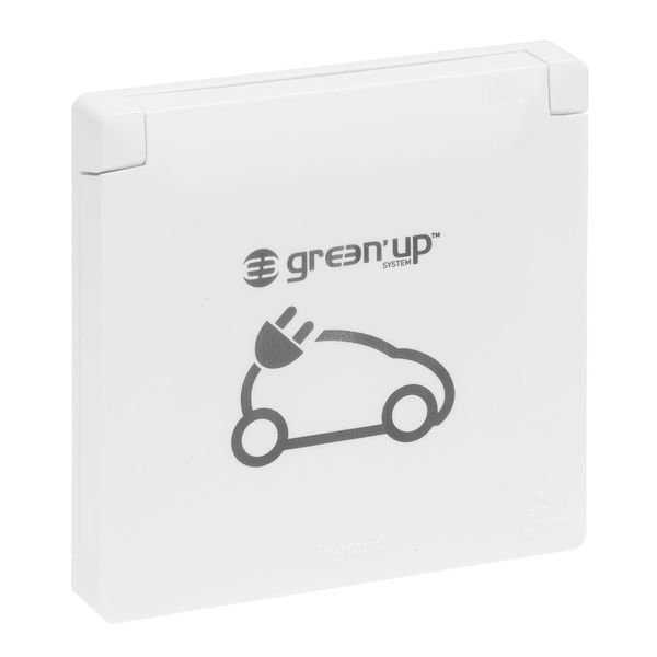 Legrand SEANO GreenUp Komplettgerät Schutzkontakt- Steckdose, EV-Mode 1 und Mode 2, für Elektrofahrzeuge, 16A, 250V, Ultraweiß, 765217