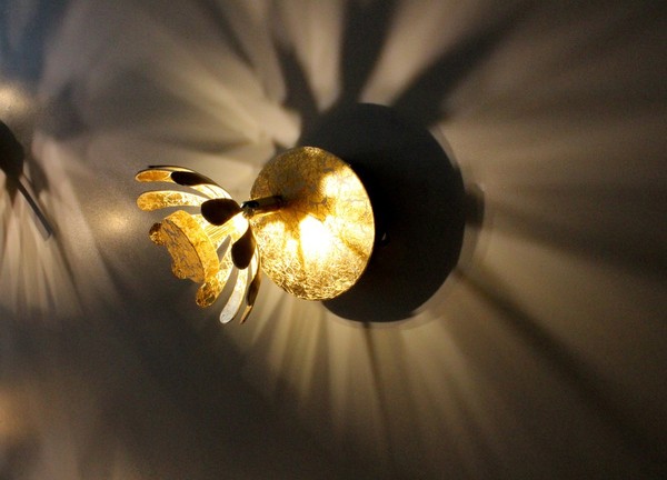 LUCE Design Bloom LED Wandleuchte 3000 K 5W Gold