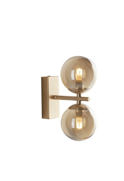 LUCE Design 9120-AP2 GO Honey Wandleuchte 2fach G9 Champagne Messing