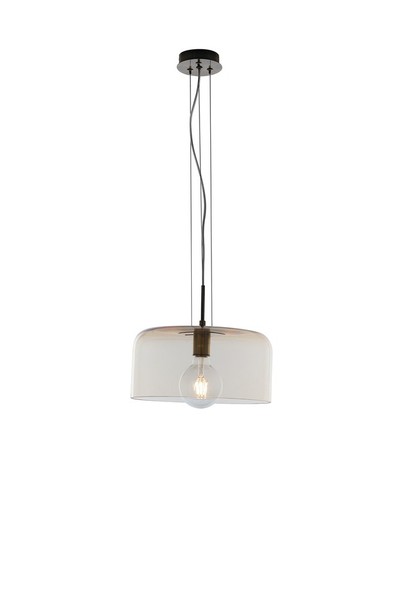 LUCE Design Gibus Pendelleuchte E27 Bernstein