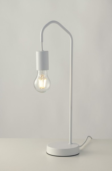 LUCE Design Habitat Tischleuchte E27 Tischlampe Weiß