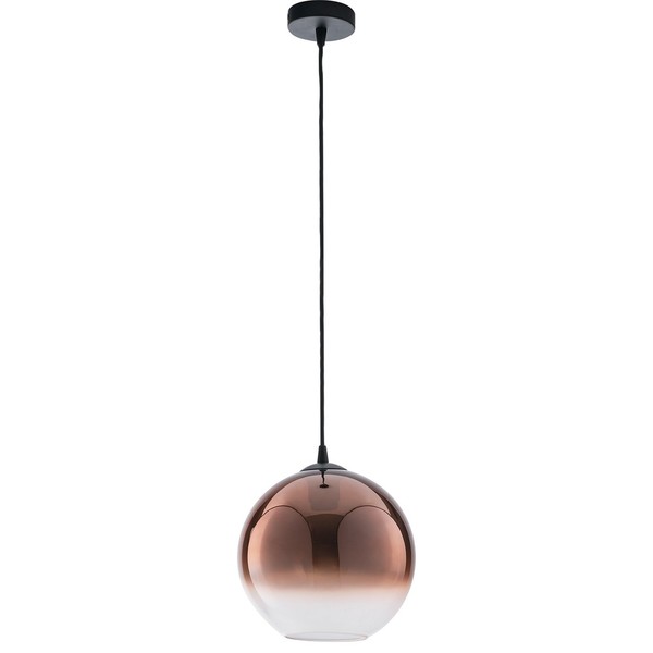 LUCE Design Marte Pendelleuchte E27 25cm Kupferfarbe Glas