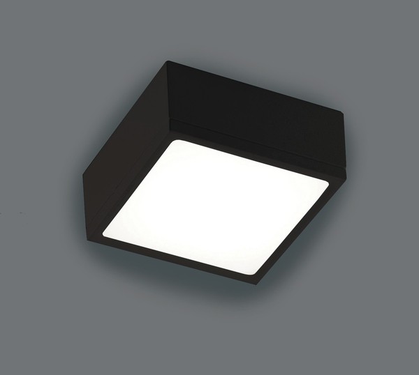 LUCE Design LED Deckenleuchte 4000 K 16W Schwarz