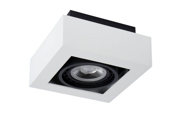 Lucide ZEFIX LED Deckenleuchte GU10 Dim-to-warm 12W dimmbar drehbar Weiß, Schwarz 95Ra 09120/12/31