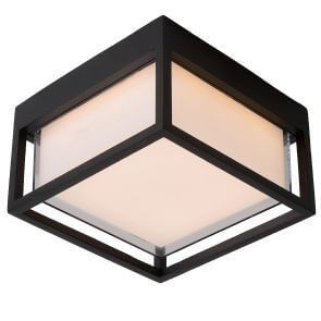 Lucide SINGA LED LED Außen-Wandleuchte 9,6W Schwarz IP54 15801/10/30