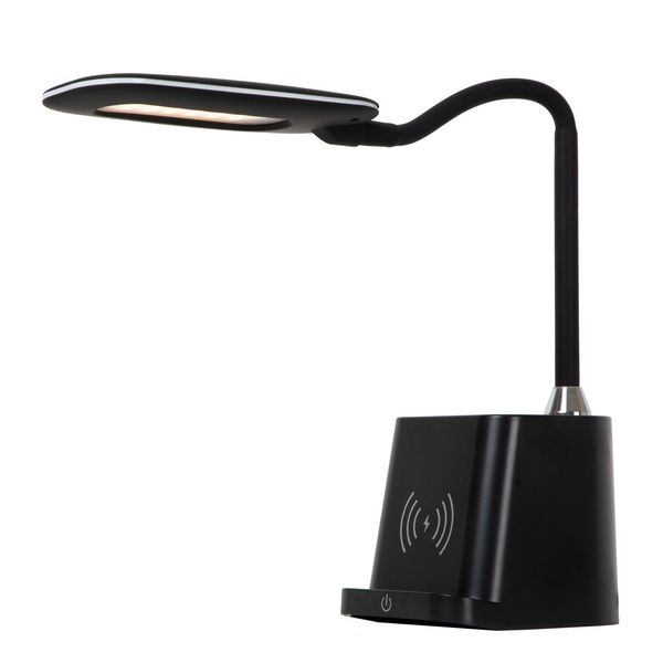 Lucide PENNY LED Schreibtischleuchte 4,7W dimmbar mit flexiblem Lesearm Schwarz 18674/06/30