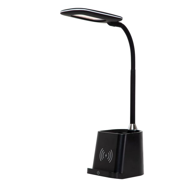 Lucide PENNY LED Schreibtischleuchte 4,7W dimmbar mit flexiblem Lesearm Schwarz 18674/06/30