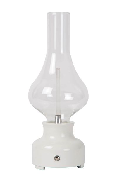 Lucide JASON LED Tischlampe 3-Stufen-Dimmer 2W dimmbar Weiß, Transparent 74516/02/31