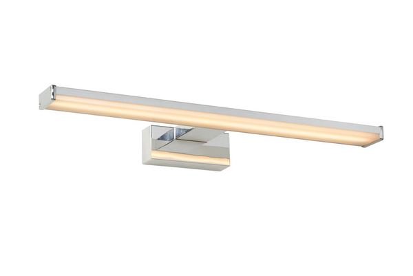 Lucide ONNO LED Wandleuchte 11W Chrom Matt, Opal IP44 79297/12/12