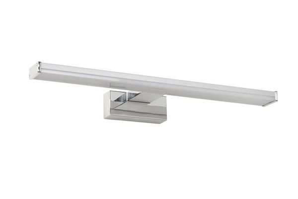 Lucide ONNO LED Wandleuchte 11W Chrom Matt, Opal IP44 79297/12/12