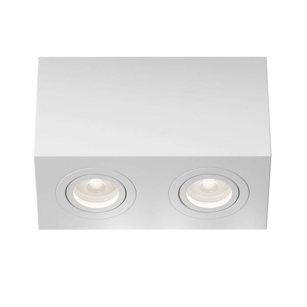 Maytoni Atom Deckenleuchte, Deckenlampe 2x GU10 Weiss