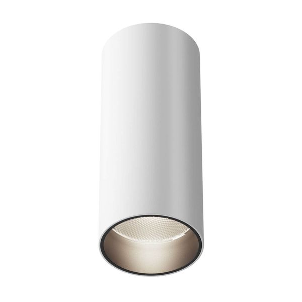 Maytoni FOCUS LED Deckenleuchte, Deckenlampe 12W dimmbar 12,5cm Weiss 4000K 90Ra Neutralweiss