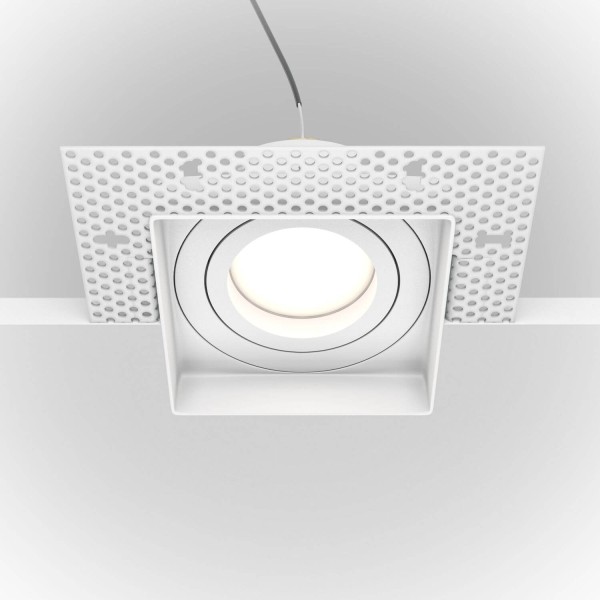 Maytoni Atom Downlight, Einbauleuchte GU10 Weiss Spot