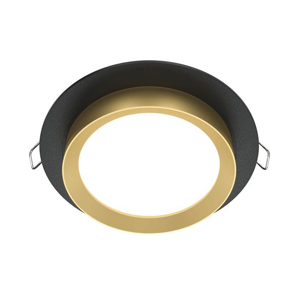 Maytoni Hoop Downlight, Einbauleuchte GX53 Gold / Schwarz Ø11mm