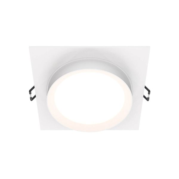 Maytoni Hoop Downlight, Einbauleuchte GX53 Weiss