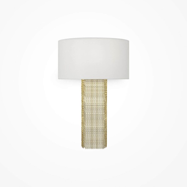 Maytoni Impressive Wandleuchte, Wandlampe E14 Gold-Farbe