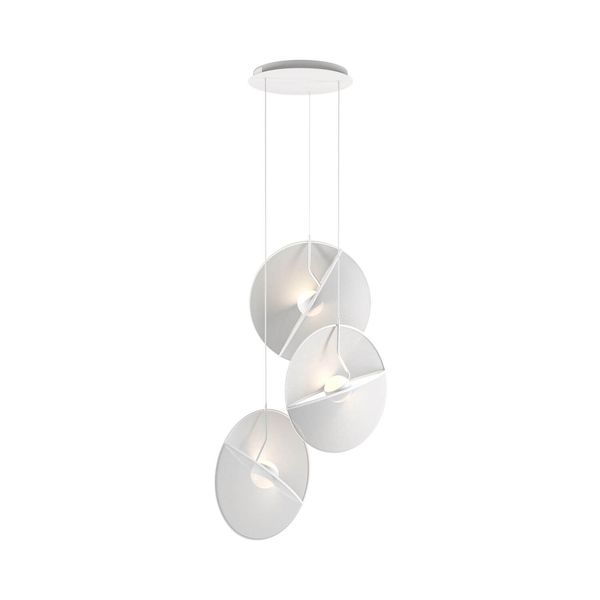 Maytoni Reflex LED Pendelleuchte, Hängeleuchte 6x 40W Weiss 85Ra Warmweiss