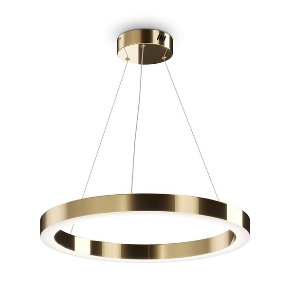 Maytoni Saturno LED Pendelleuchte, Hängeleuchte 45W Messing Neutralweiss