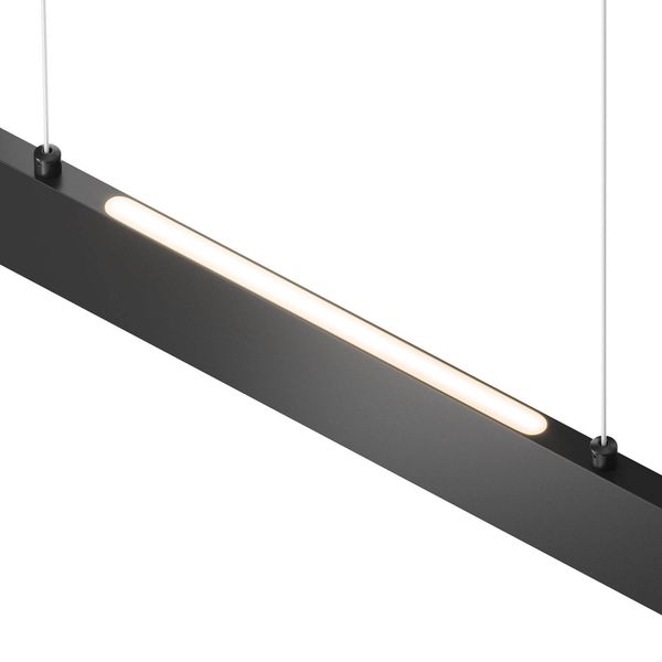 Maytoni Step LED Pendelleuchte, Hängeleuchte 23W Schwarz Neutralweiss