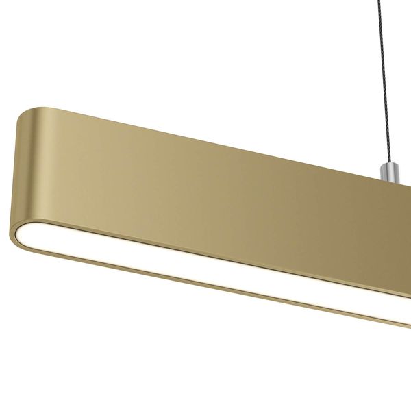 Maytoni Step LED Pendelleuchte, Hängeleuchte 23W Gold-Farbe 4000K Neutralweiss