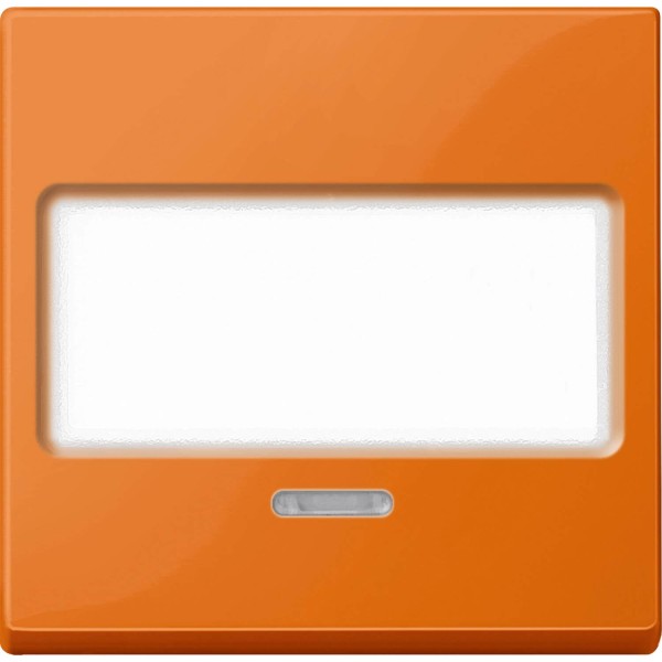 Merten MEG3370-0302 Wippe mit Schriftfeld und Kontrollfenster, orange, System M