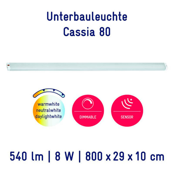 Müller Licht LED Unterbauleuchte Cassia Sensor 80 20000096