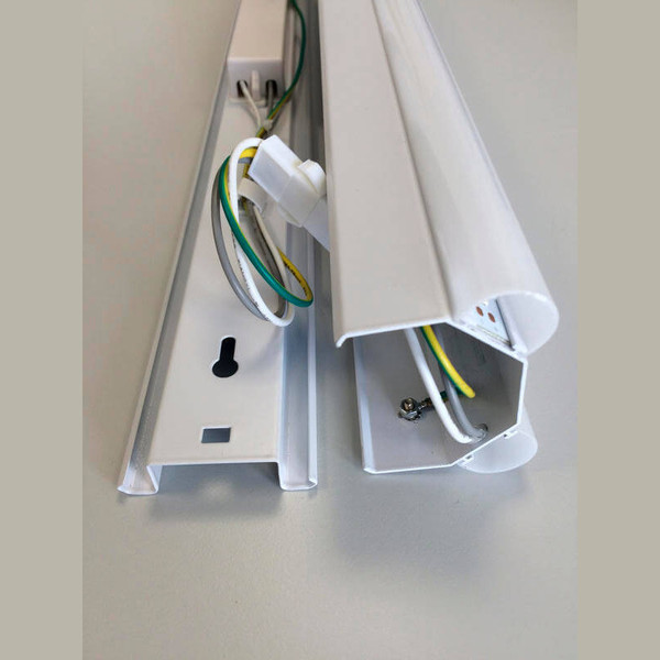 Müller Licht LED Wand- und Deckenleuchte Basic 2/60 white 20300520