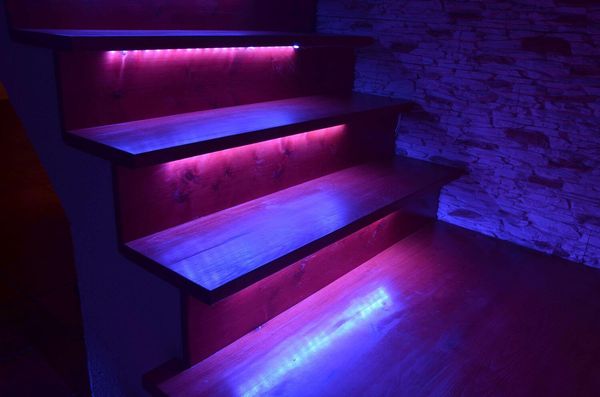 Näve LED LED-Streifen LED-STRIPE 500x1cm 19W bunt dimmbar RGB 5261361