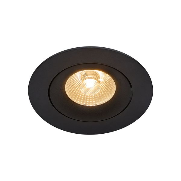 Nordlux Aliki LED Einbauleuchte dimmbar schenkbar IP44 Schwarz warmweiss 2310320003