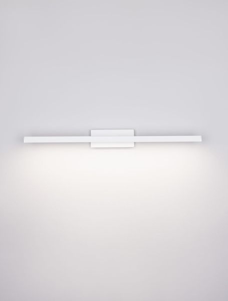 Nova Luce FLAT LED Wandleuchte Weiß 18W IP44 Warmweiss 63x9x7,5cm 787012