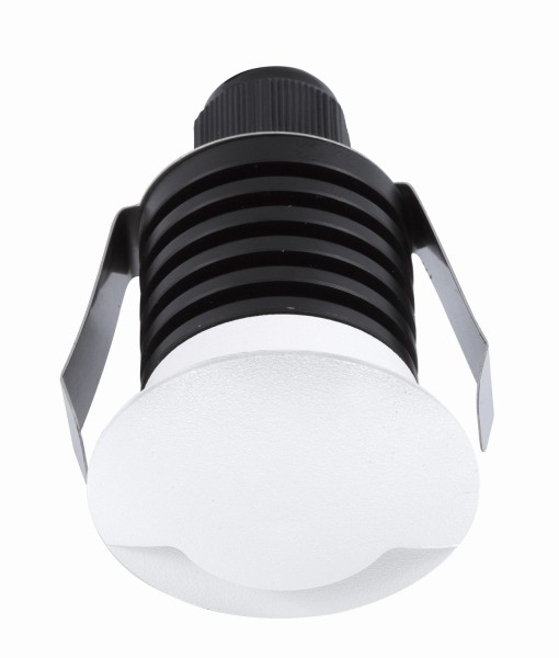 Nova Luce BANG LED Bodeneinbauleuchte Weiß 1W IP67 Warmweiss 3,7x3,7x5,3cm 8039001